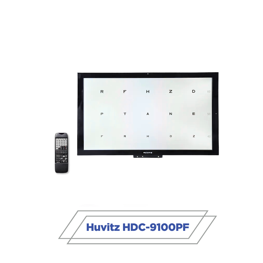 Huvitz HDC-9100PF polarized visual acuity chart display for binocular vision testing